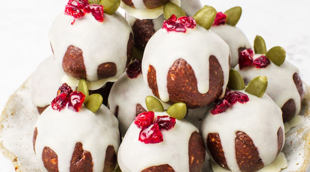 Energy balls de Noël